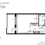 Rent 1 bedroom apartment of 38 m² in Espoo