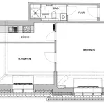 Miete 2 Schlafzimmer wohnung von 56 m² in Dresden