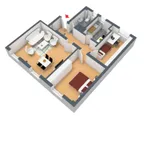 Rent 3 bedroom apartment of 61 m² in Hagen