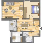 Miete 2 Schlafzimmer wohnung von 63 m² in Siegen