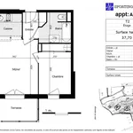 Appartement de 37 m² avec 2 chambre(s) en location à Nogaro