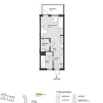 Hyr ett 2-rums lägenhet på 39 m² i Västerås