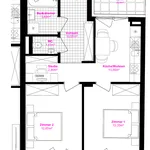 Miete 2 Schlafzimmer wohnung von 50 m² in Graz