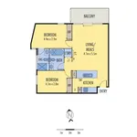 Rent 2 bedroom apartment in Carlton