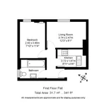 Rent 1 bedroom flat of 31 m² in Kent