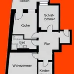 Rent 3 bedroom apartment of 79 m² in Werdau