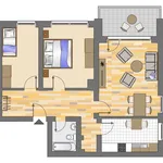 Miete 4 Schlafzimmer wohnung von 74 m² in Marl