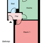 Rent 1 bedroom apartment of 39 m² in Hagen