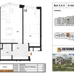 Pronajměte si 2 ložnic/e byt o rozloze 71 m² v Capital City of Prague