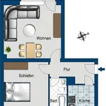 Miete 2 Schlafzimmer wohnung von 51 m² in Berlin