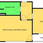 Rent 2 bedroom apartment of 54 m² in budejovice