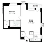 Rent 1 bedroom apartment in New York