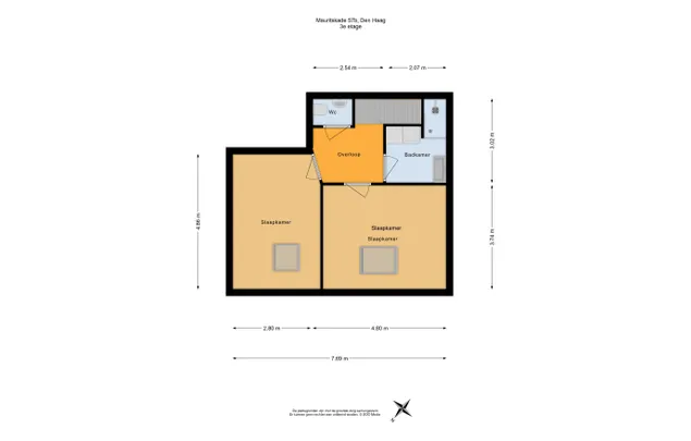 Huur 2 slaapkamer appartement van 85 m² in 's-Gravenhage