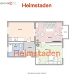 Rent 3 bedroom apartment of 48 m² in Havířov