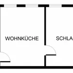 Rent 1 bedroom apartment of 33 m² in Gelsenkirchen