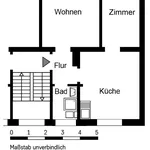 Miete 2 Schlafzimmer wohnung von 44 m² in Duisburg