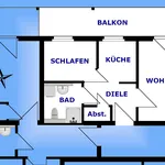 Miete 2 Schlafzimmer wohnung von 36 m² in Greiz