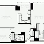 Rent 2 bedroom apartment of 113 m² in New York