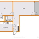 Rent 2 bedroom apartment of 63 m² in Karkkila