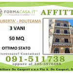 Affitto 3 camera appartamento di 50 m² in Palermo