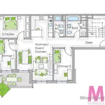 Miete 4 Schlafzimmer wohnung von 135 m² in Nuremberg