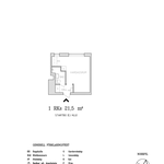 Rent 1 rooms apartment of 21 m² in Gävle