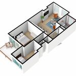 Huur 2 slaapkamer appartement van 72 m² in Den Haag