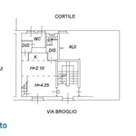 Affitto 3 camera appartamento di 80 m² in Milan