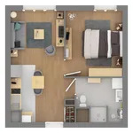 Location appartement 2 pièces LAMORLAYE 37m² à 673.36€/mois - CDC Habitat