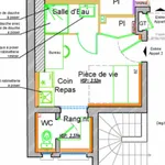 Appartement de 16 m² avec 2 chambre(s) en location à NANTEST