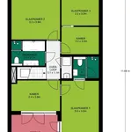 Huur 3 slaapkamer appartement van 140 m² in Ede