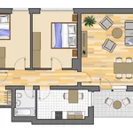 Miete 4 Schlafzimmer wohnung von 72 m² in Marl