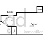 Appartement de 22 m² avec 1 chambre(s) en location à LA ROCHELLE