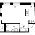 Vuokraa 3 makuuhuoneen asunto, 58 m² paikassa Vantaa