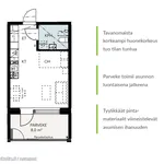 Rent 1 bedroom apartment of 25 m² in syvänsalmenkatu