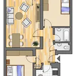 Miete 4 Schlafzimmer wohnung von 62 m² in Marl