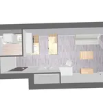 Appartement de 22 m² avec 1 chambre(s) en location à MEYLAN