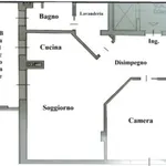 Rent 2 bedroom apartment of 60 m² in Milano