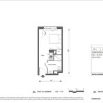 Appartement de 22 m² avec 1 chambre(s) en location à ST JEAN