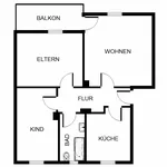 Rent 3 bedroom apartment of 65 m² in Gelsenkirchen