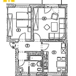 Miete 2 Schlafzimmer wohnung von 58 m² in Chemnitz