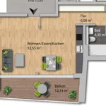 Miete 3 Schlafzimmer wohnung von 77 m² in Geisingen