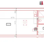 Pronajměte si 1 ložnic/e byt o rozloze 52 m² v Slavičín