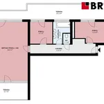 Rent 3 bedroom apartment of 113 m² in Brno