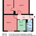 Miete 3 Schlafzimmer wohnung von 56 m² in Plettenberg