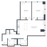 Rent 2 bedroom apartment in New York