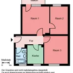 Miete 3 Schlafzimmer wohnung von 57 m² in Recklinghausen