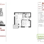 Rent 2 bedroom apartment of 40 m² in Prague