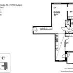 Rent 3 bedroom apartment of 73 m² in Kuopio