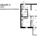 Rent 2 bedroom apartment of 51 m² in Kuopio